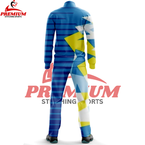 Vêtements décontractés Marque privée Dernier design Survêtement par sublimation OEM Vente en gros Survêtement à manches longues pour homme par sublimation - Product Image 4