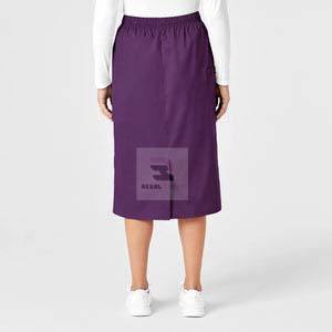 กระโปรงผ้าโพลีเอสเตอร์สำหรับผู้หญิงกระโปรงขัดผิวแบบมืออาชีพปรับแต่งได้ - Product Image 3