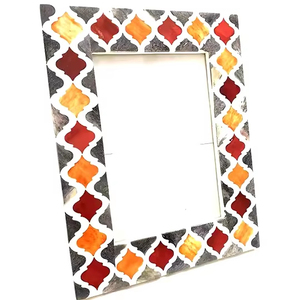 Cadres photo décoratifs en incrustation d'os et de résine élégants fabriqués à la main pour les mariages et l'affichage de souvenirs spéciaux à la maison - Product Image 5