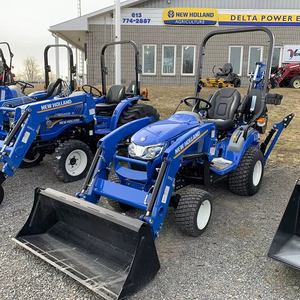 รถตักหน้าขนาดเล็ก NEW HOLLAND ขับเคลื่อน 4 ล้อ เครื่องยนต์เบนซิน สำหรับงานเกษตรกรรม - Product Image 1