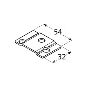 <b>ROD</b> <b>EXTENSION</b> PLATE - Product Image 1