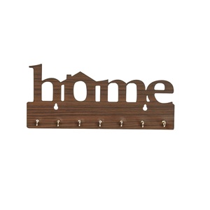 Wooden Key Holder-Wall Key Hook-Home Decor Item <b>Organizer</b> Antique Look-Vintage Design-Length - Product Image 1