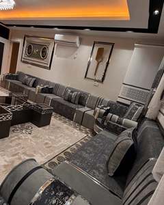 Asientos Orientales para el Suelo, Sofá Étnico, Sofá Árabe Majlis, Sofá Estilo Otomano, Conjunto Árabe Jalsa, Asientos Orientales de Lujo para el Suelo - Product Image 3