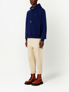 Sudadera con capucha de manga larga azul de moda de alta calidad 100% Material de algodón sudaderas con capucha de talla grande para mujer 100% - Product Image 2