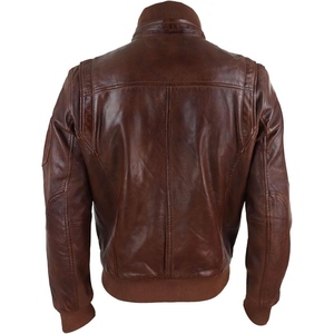 Men's Sheep Skin <b>Leather</b> <b>Jacket</b> Stylish Trendy Biker Coat Soft Genuine Real <b>Leather</b> Outerwear <b>Winter</b> - Product Image 2