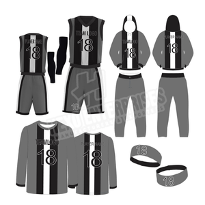 Uniforme de basket-ball personnalisé à vendre à des prix de gros impression de teinture par sublimation avec croquis et conception de pré-production - Product Image 1