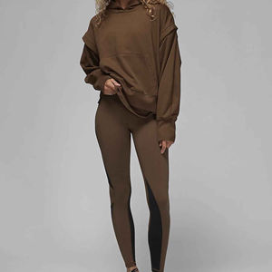 Pantalons de yoga de sport à taille haute sur mesure pour femmes en gros 2024, leggings de fitness pour femmes, polyester doux, derniers leggings - Product Image 3