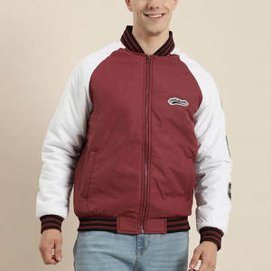 Estilo de moda Hombres Chaqueta de bombardero de alta calidad Precio barato Hombres Chaqueta de bombardero Cómodo Diseño personalizado Chaqueta de Bombardero - Product Image 2