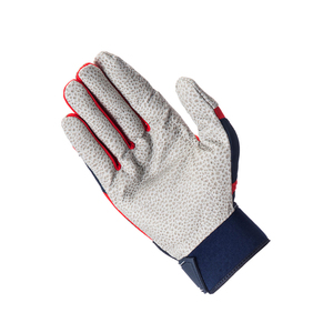 Guantes de bateo de béisbol de cuero de alta calidad profesional logotipo personalizado J S marca deportiva izquierda derecha entrenamiento entretenimiento uso - Product Image 5