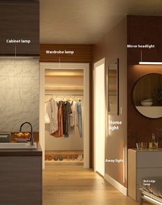 Quality long lasting 50cm Ultra-thin <b>LED</b> Motion <b>Sensor</b> stickable <b>led</b> Cabinet <b>light</b> - Product Image 2