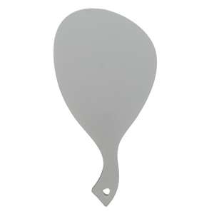 Espejo de Mano de Madera, Forma Ovalada, Elegante y Duradero, Diseño de Mango Cómodo, Espejo de Tocador para Uso Diario, Maquillaje y Viajes - Product Image 6