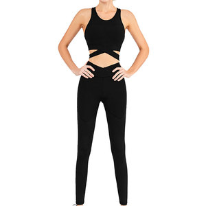 Conjunto de Yoga para Mujer de la Mejor Calidad en Oferta, Conjunto de Yoga Suave para Uso en Exteriores, Conjunto de Yoga para Mujer al por Mayor - Product Image 1