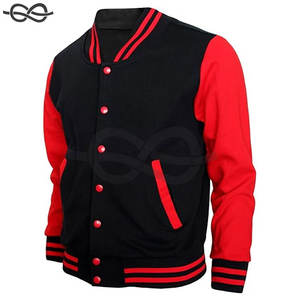 Chaqueta Clásica de Béisbol Estilo Universitario, de Algodón Premium, Estilo Letterman, Transpirable, de Alta Calidad y Elegante - Product Image 1