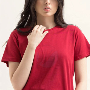 เสื้อยืดผู้หญิงคุณภาพดีจากโรงงานโดยตรง ขายดีที่สุด ผลิตในปากีสถาน - Product Image 2