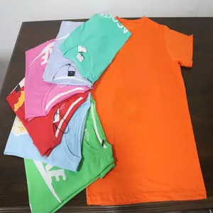 Kaus Katun Super Lembut Pria Kualitas Bagus Kaus Oblong Logo Cetak Kustom Banyak Surplus Kaus Kasual Pria Rajutan Tangan