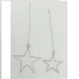 New Arrivals Modern Movable Christmas Laser-Out <b>Mirror</b> Polish <b>Hexagonal</b> Star Ornament for Hanging Decoration - Product Image 2