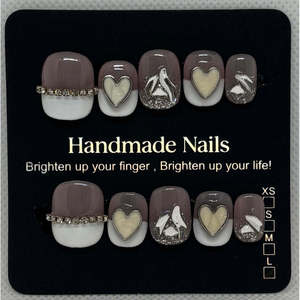 Unghie artificiali grandi 'Happily Ever After' - Product Image 1