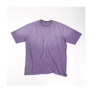 Camiseta personalizada de último diseño para hombre, camiseta lavada de algodón 100% con logotipo de impresión DTG personalizado, camisetas Vintage con lavado ácido/SOL desteñido - Product Image 6