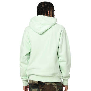 Custom Embroidered & Plain Dyed Company Logo Cotton <b>Fleece</b> <b>Oversized</b> Pullover <b>Hoodie</b> for Staff Uniform Orders - Product Image 5