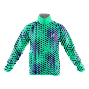 Custom <b>Spray</b> <b>Waterproof</b> Windproof Casual Spring Zipper Outdoor Unisex Black Turtle Neck Windbreaker Jackets OEM/ODM Clothing - Product Image 4