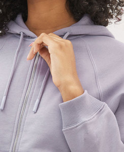 500 gramos logotipo personalizado mujer sudadera algodón poliéster invierno grueso en blanco de gran tamaño hombres cremallera completa sudaderas con capucha - Product Image 3