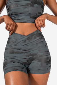 Vente en gros Short push up Short de sport athlétique Leggings courts de yoga pour femmes Short de course d'entraînement Vêtements de sport de fitness - Product Image 3