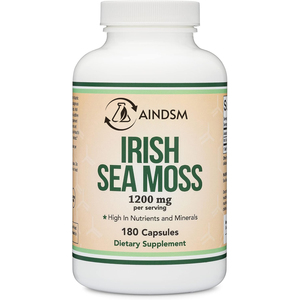 Suplemento de Musgo Marino en Polvo de Marca Propia, Cápsulas Duras, Apoyo para la Salud Digestiva para Adultos, Incluye Raíz de Bardana y Alga Marina - Product Image 2