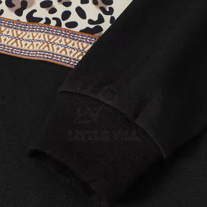 Personnalisable O-cou polaire sweat-shirt pour les hommes de grande taille nouvelle mode solide imprimé motif manteau d'hiver en polyester/coton en ligne - Product Image 4