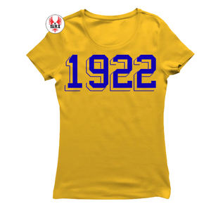 Camiseta de algodón para mujer con bordado de la hermandad Sigma Gamma Rho |   Jersey de Algodón y Poliéster Bordado Personalizado para Mujeres de la Hermandad SGRho - Product Image 5