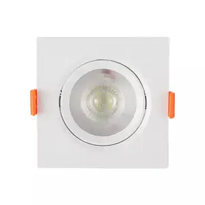 110V 220V Led תקרת Downlight מנורת 5W 7W עגול מסגרת שקוע LED Downlight