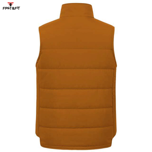 Veste coupe-vent réversible formelle d'extérieur pour le printemps, respirante, rembourrée, sans manches, vêtements d'extérieur, service OEM - Product Image 2