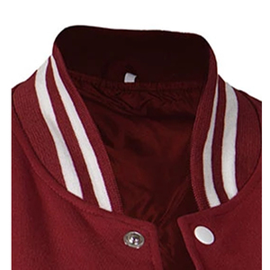 เสื้อแจ็กเก็ตทีมตัวแทนออกแบบเองได้เสื้อสตรีทหนังแท้กันลมระบายอากาศได้ดีสำหรับผู้ชายฤดูหนาวงานปักด้านหน้า - Product Image 2