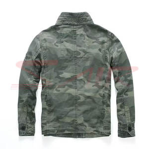 Vente en Gros de Jeans en Toile pour Hommes de Grande Taille Vestes Personnalisées Camo Imprimé Design Respirant Meilleure Tenue - Product Image 2