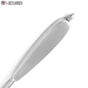 Martillo de doble cara Dejerine para Exámenes neurológicos, mango de acero inoxidable, acabado plateado, cabeza de goma de percusión Manual - Product Image 6