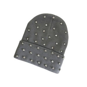 Gorro de Invierno Cálido de Punto Grueso para Hombre y Mujer, Color Naranja Neón, Rosa Fuerte y Blanco, Gorro de Calavera Común 100% Acrílico - Product Image 6