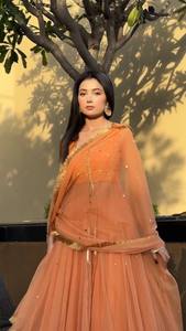 Hermoso bordado Anarkali con Duppata y Sarara por mayorista Fabzone - Product Image 4