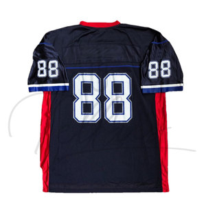 Camisetas de Fútbol Americano Personalizadas al por Mayor, Camisetas de Manga Corta para Hombre, Tallas Grandes, Alta Calidad, Spandex/Poliéster 180g, Impresión Digital - Product Image 4