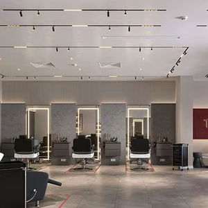Miroir de salon en bois LED portable moderne, écran de maquillage intelligent, écologique, durable, réglable, espace de rangement multiple, entrepôt de cheveux - Product Image 1