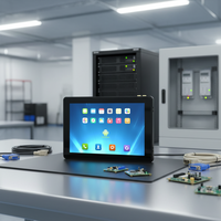 PC Industrial Sin Ventilador con Puerto Paralelo DB25 LPT RS232, Ranura SIM, 8 USB, VGA, WiFi, X86, Windows 10 Integrado