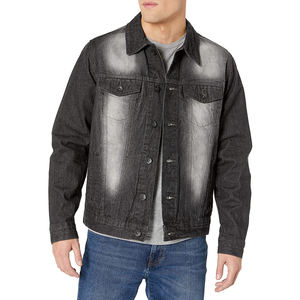 แจ็กเก็ตยีนส์สำหรับผู้ชายเสื้อแจ็กเก็ตยีนส์ผ้าฝ้ายสำหรับผู้ชายเสื้อแจ็กเก็ตยีนส์แบบมีสไตล์งานตามสั่งสำหรับผู้ชาย - Product Image 2