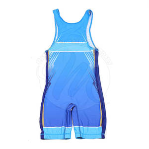 เสื้อกล้ามมวยปล้ำสำหรับผู้ชายเสื้อกล้ามมวยปล้ำออกกำลังกายเล่นฟิตเนส - Product Image 2