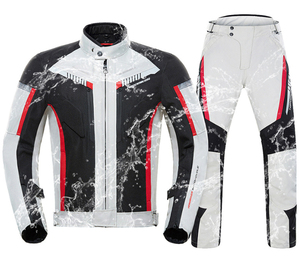 Traje de Motociclismo Deportivo Cordura de Diseño Personalizado, Transpirable, Chaqueta y Pantalón de Carreras, Talla Grande, Impermeable, Ropa de Automovilismo - Product Image 2