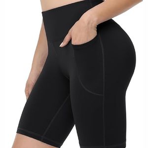 Recién llegado Precio de venta completo Exigible Ropa de fitness sin costuras Mujeres Pantalones cortos de yoga Leggings, sin costuras, cintura alta - Product Image 1