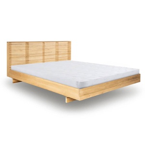 <b>Bed</b> <b>Frame</b> Simple Made of Solid Teak Wood <b>Frame</b> with High Quality Material and Natural Finish Color for Indoor Bedroom Use - Product Image 2