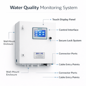 Analizador de Aguas Residuales en Línea, Controlador Multiparamétrico, Sistema de Monitoreo de Calidad del Agua para Control de la Contaminación - Product Image 4