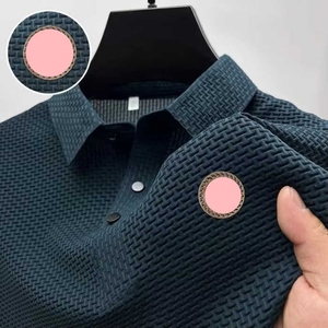 Camiseta de hombre recortada con manga de doble capa con estampado gráfico personalizado del fabricante - Product Image 3