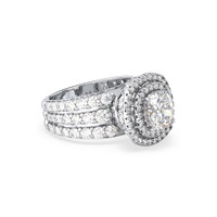 REYES Solitaire Bague de fiançailles en argent sterling 925 certifiée GRA Moissanite pour femme Cadeau de mariage minimaliste Bagues fines