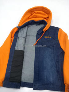 Chaqueta de mezclilla transpirable para hombre con capucha, para motociclismo, carreras en carretera, motocross, chaqueta de mezclilla informal a la moda con capucha - Product Image 3