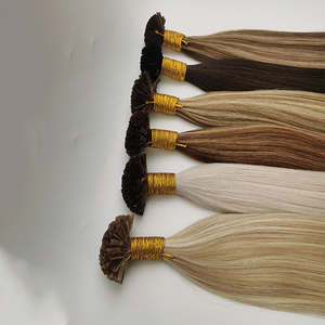 Extension per capelli con punta Nano dritta russa <span class=keywords><strong>I</strong></span>/<span class=keywords><strong>U</strong></span>/V Pre-incollate, capelli umani allineati alla cuticola grezza - Product Image 3