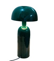 Lampe de table en métal de style européen du milieu du siècle, lampe en forme de champignon dorée faite à la main, esthétique Wabi Sabi, AC/DC, écologique, luxe